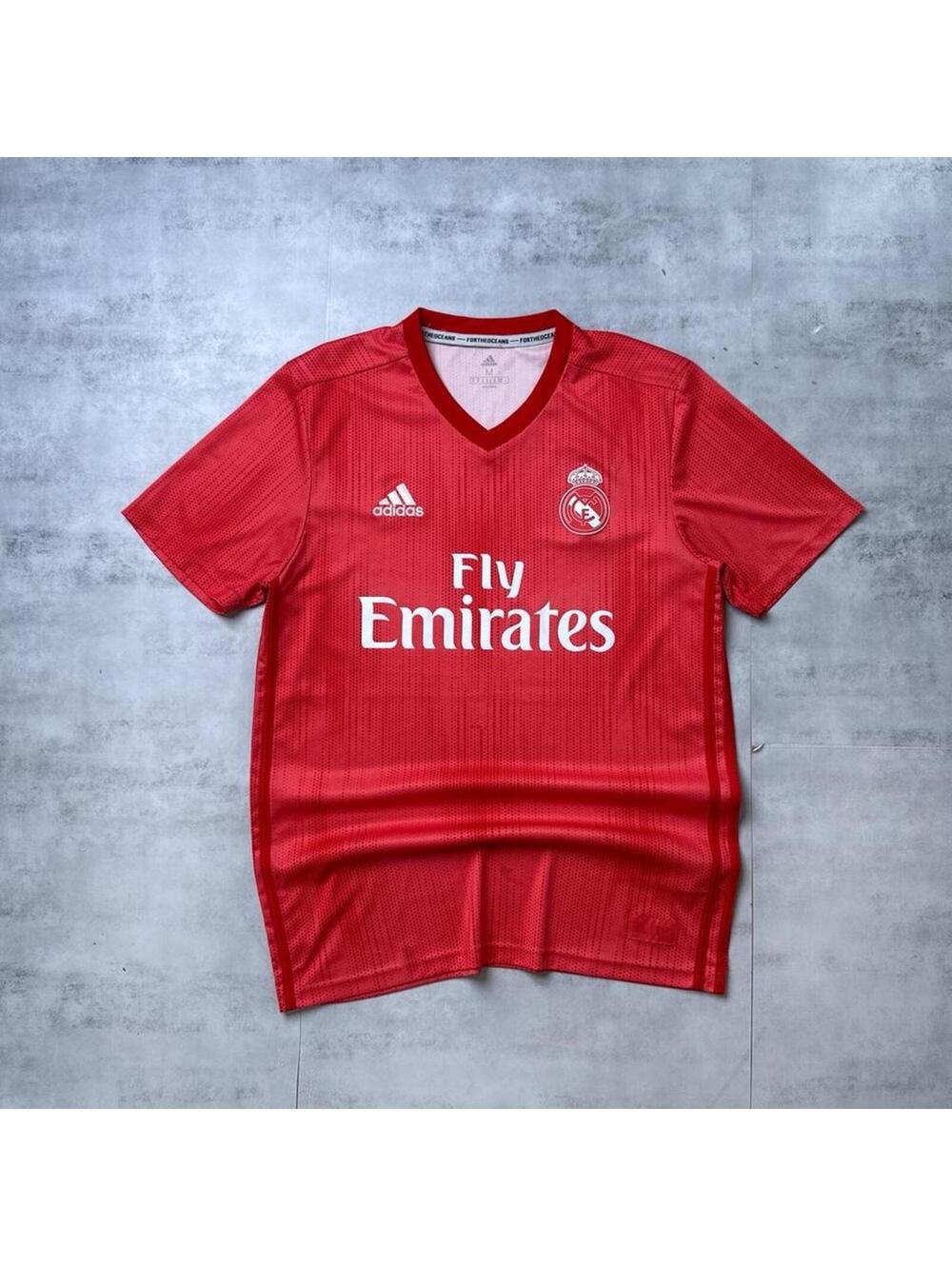 Y2K Real Madrid 2018 Red Third Jersey Shirt